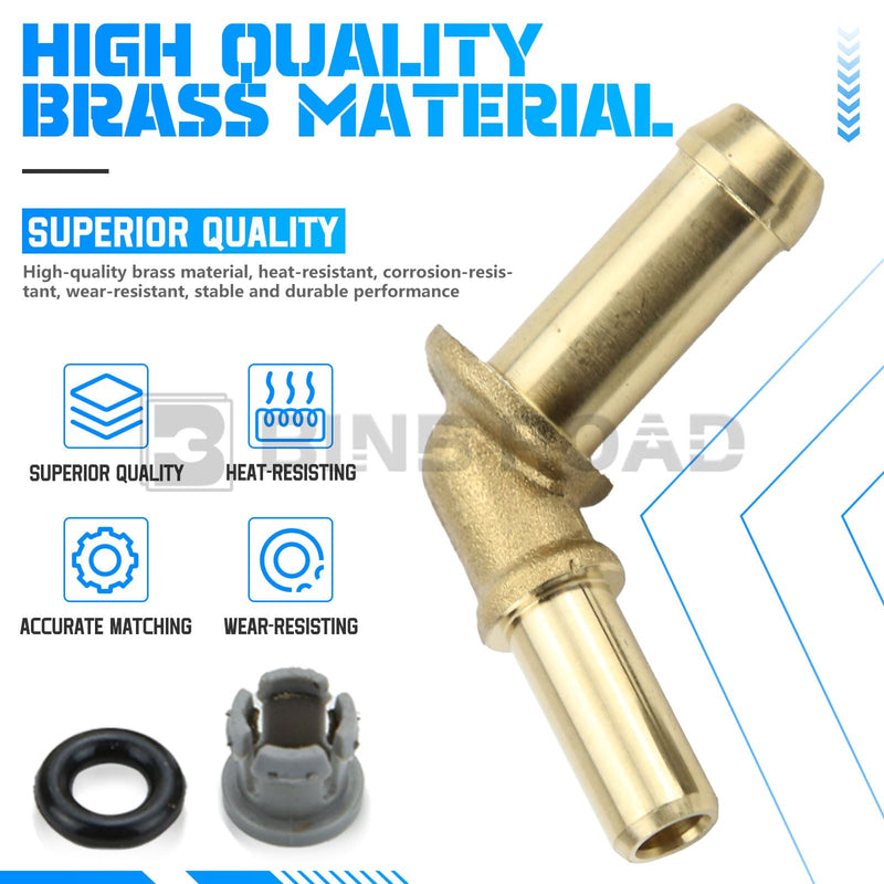 LR049990 Thermostat Water Outlet Hose Connector Kit Compatible with Range Rover Sport 2017 Discovery 4