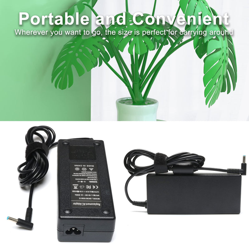 120W Charger Compatible for USB-C Dock G5 Power Cord L41856-001 for HP Dock G5 5TW10UT 5TW10AA 5TW10AA#ABB 5TW10UT#ABA USB-C/A Universal Dock G2 5TW13AA HP Docking Station 19.5V 6.15A AC