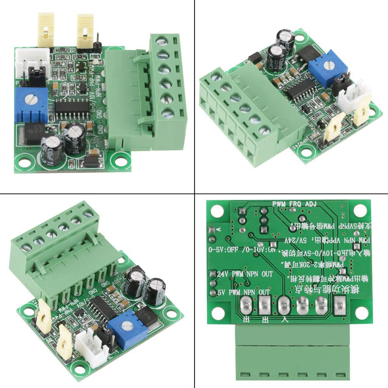 Analog Voltage To Pwm Converter, 0-5V/0-10V Analog Input Voltage To 0-100% Pwm 2Khz20Khz Converter Module
