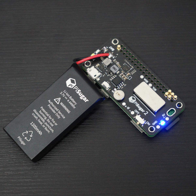 Pisugar2 Portable Pwnagotchi Module for Raspberry Pi-Zero W/WH Model Accessories handhold(Not Include Raspberry Pi)