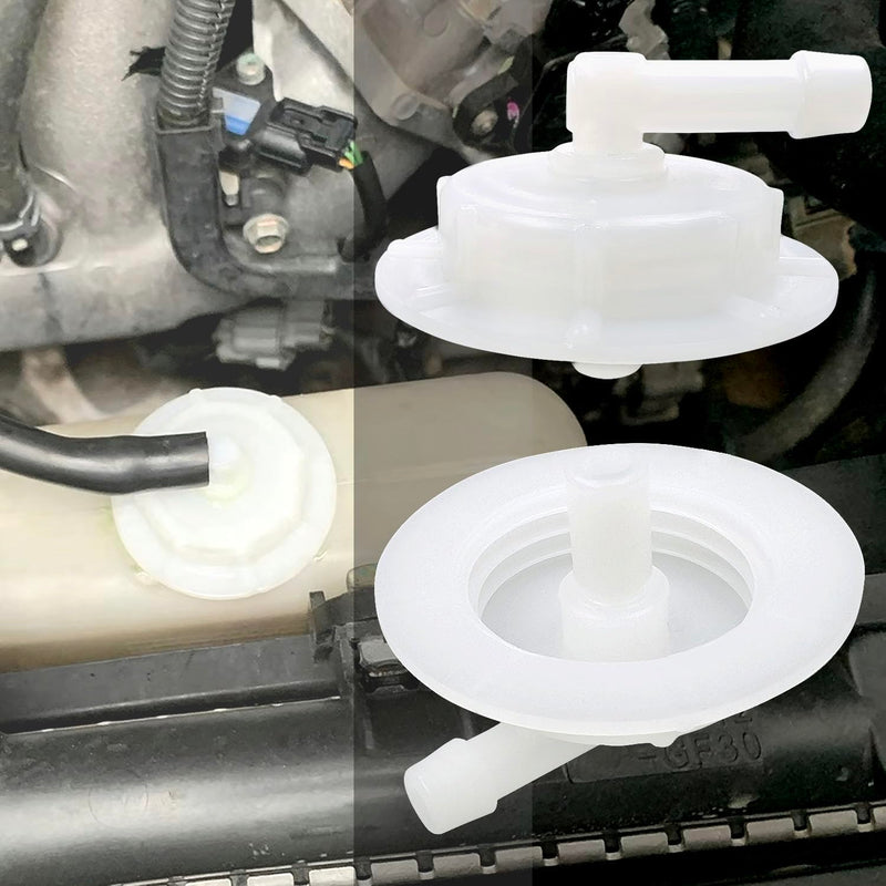 Expansion Tank Cap, Overflow Tank Cap with Joint, Radiator Coolant Reservoir Cap Replacement for Honda Acura Accord Civic Pilot Insight Element, Compatible with Replace# 19106-RNA-A48