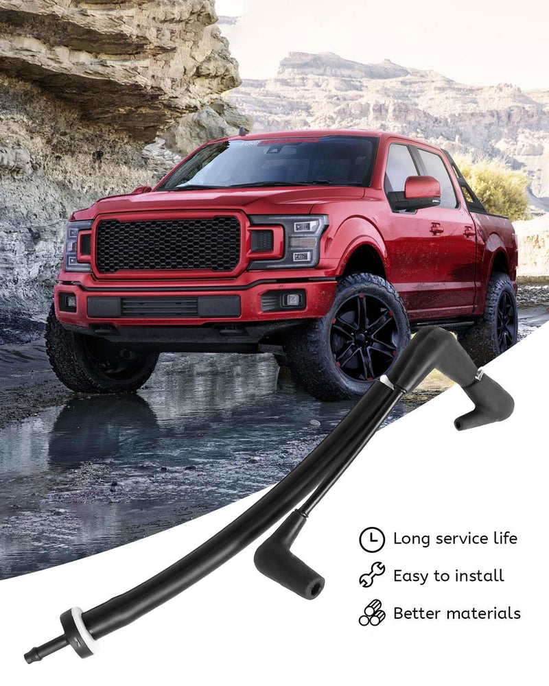 FL3Z-3A788-B Auto Check Valve Vacuum Hose Fit for Ford F-150 Expedition Lincoln Navigator 2017 2018 2019 2020