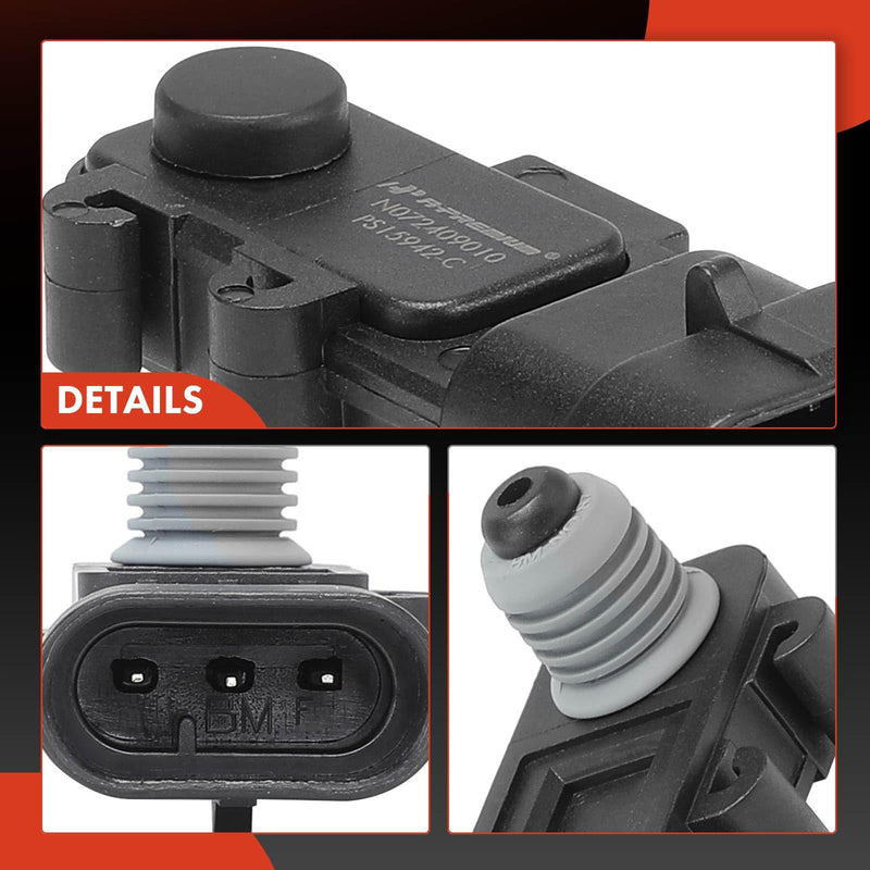 A-Premium Fuel Tank Pressure Sensor Compatible with Chrysler, Dodge, Jeep & Ram - 200, 300, Town & Country, Challenger, Charger, Dart, Grand Caravan, Journey, Cherokee, Compass, Patriot, Wrangler