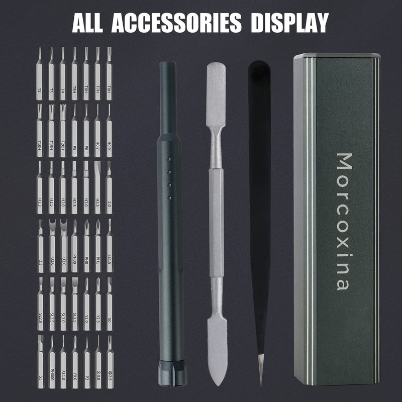 Precision Screwdriver Set, 46 in 1 Mini Screwdrivers, Screwdriver Bit Sets, Multifunction Precision Screwdriver Kit, Repair Tool Kit for Electronics, Computer, Eyeglass, Phone, Watch
