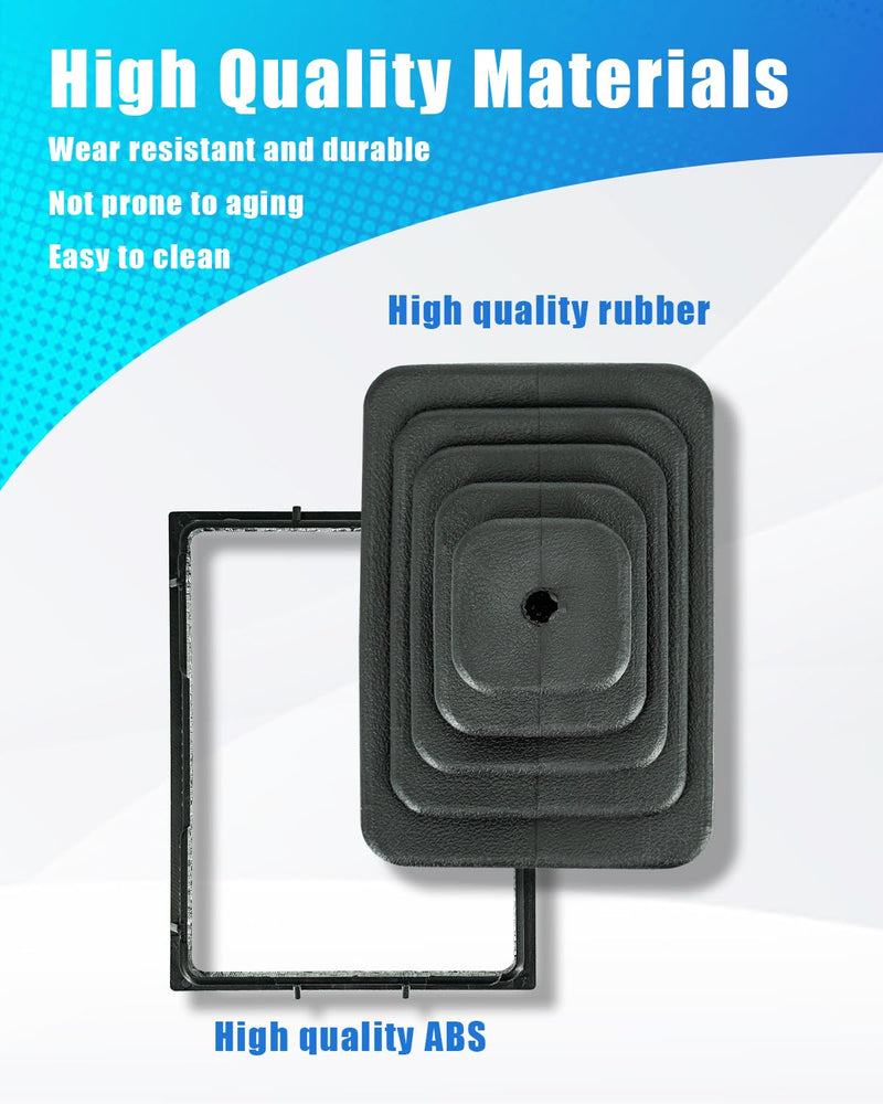 53000056 52078558 Shifter Boot & Retainer Bezel Kits Fits for Jeep TJ Wrangler 1997 1998 1999 2000 2001 2002 2003 2004