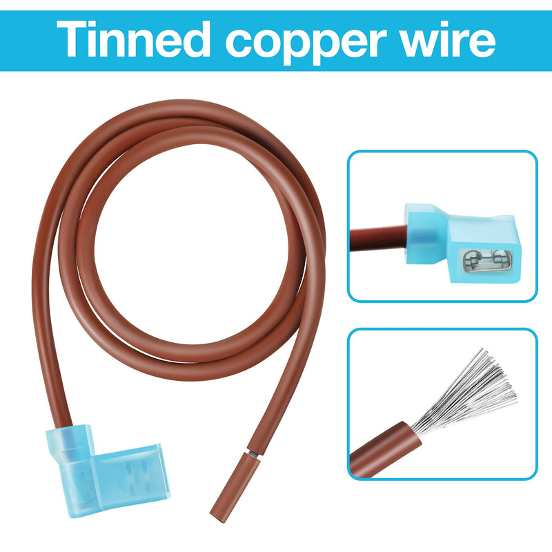 10 Pieces Water Heater Thermal Cut off Kit Replacement Part, Toilet Part Mobile Fittings Compatible with RV OEM Atwood 93866, Auto Spare Work on Electronic Water Heater