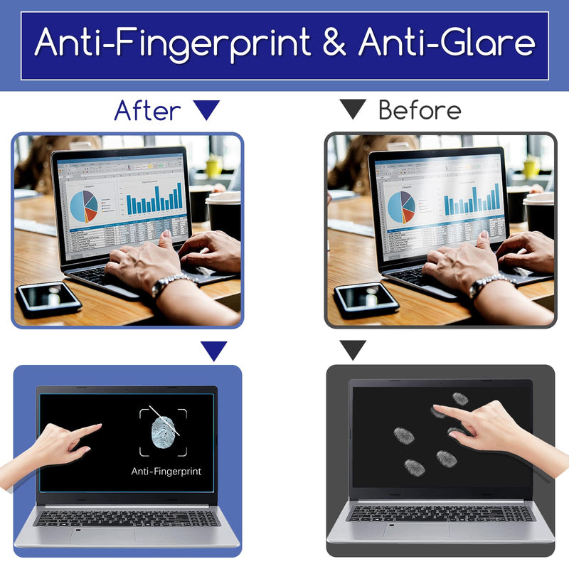 2 Pack Blocking Blue Light Screen Protector for Dell Inspiron 7000 Series 7640 7635 7630 7620 7610 2-in-1 16" Laptop & Dell G16 7000 7630 7620 16" Gaming Laptop,Eye Protection Anti Blue Light Shield