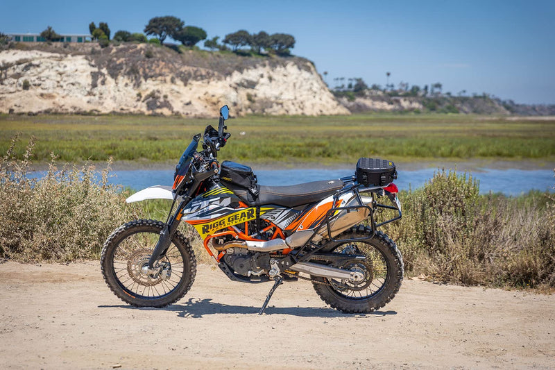 Nelson-Rigg Trails End Lite Motorcycle Tank Bag, Compact Size Fits Most Enduro, Dual Sport and Adventure Motorcycles.
