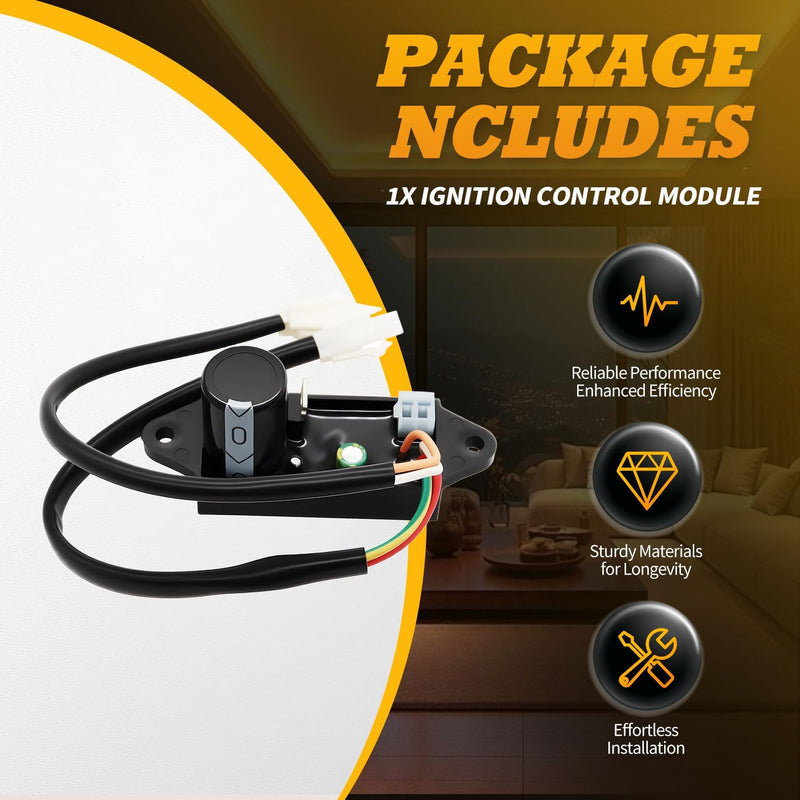 Ignition Control Module Compatible with LC3000i LC3300i Predator 3500 Inverter Generator TJ113-2009-1 63584
