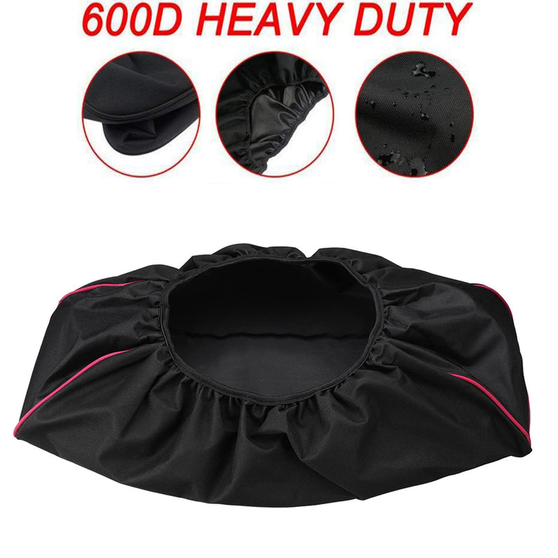 Winch Cover, Heavy Duty Waterproof Dust-Proof Winch Protection Cover, Ideal for Electric Winches 8500-17500 lbs for Jeep, ATV, Boat,Trailer,Sailboat etc,Indoor/Outdoor electric Winch Accessories.