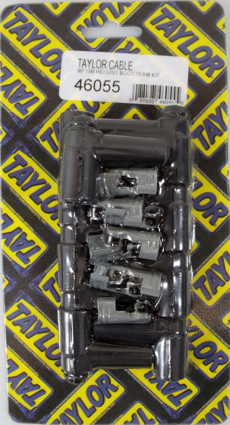 Taylor Cable 46055 90-Degree Distributor Boot/Terminal Kit - Pack of 9