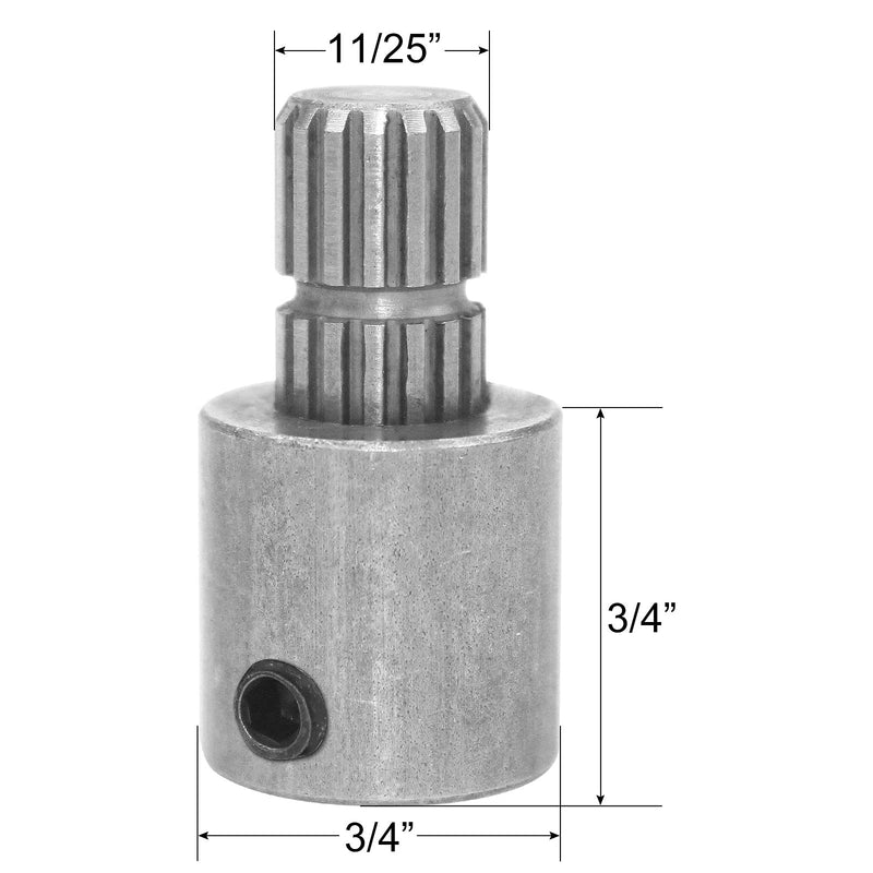 Universal Window Crank Shaft Extension Compatible with Chevy Camaro Corvette GM Buick Pontiac Olds, Door Latch Shaft Extension