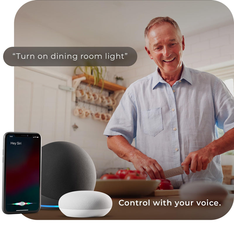 Globe Electric 34207 Wi-Fi Smart 10 Watt (60W Equivalent) Multicolor Changing RGB Tunable White Frosted LED Light Bulb 2-Pack, No Hub Required, Voice Activated, 2000K - 5000K, A19 Shape, E26 Base Color Changing