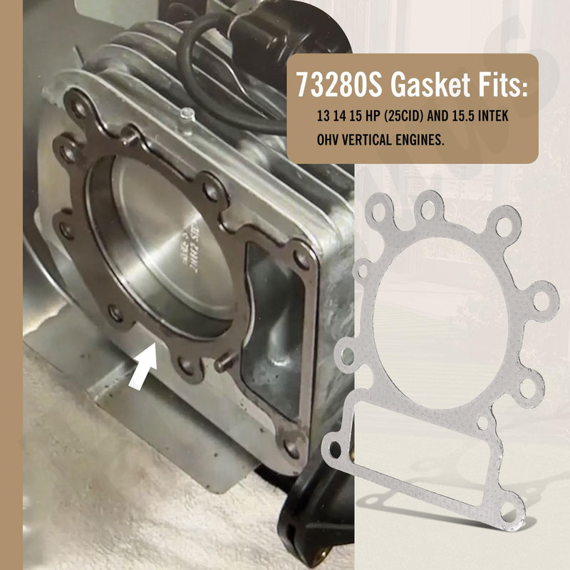 273280S & 272475S Gasket, Compatible with BS Cylinder Head Gasket 273280 272614 210702