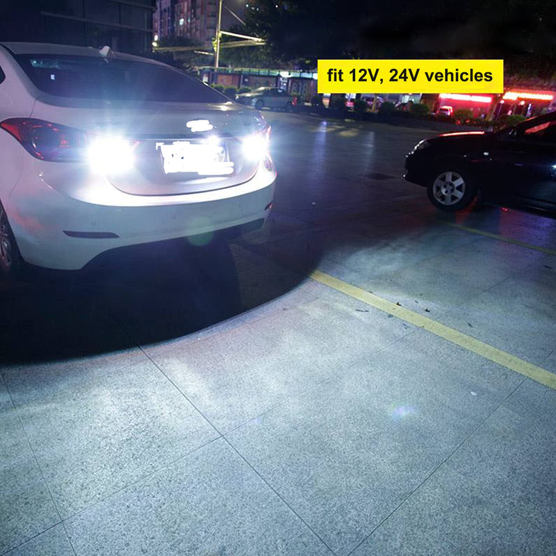 BA15S LED Bulbs 12V RV LED Lights 1156 1141 1003 Super Bright Low Power replacement for Back Up Reverse Lights,Brake Lights,Tail Lights, Rv lights, White(2-Packs) 2-PACK