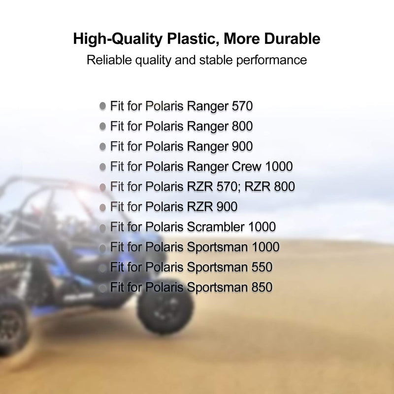Upper and Lower Front Rear Shock Bushings for Polaris Ranger Sportsman Ranger Crew Scrambler 570 800 900 1000, 7041770, 7041959, 7041454, 7043100