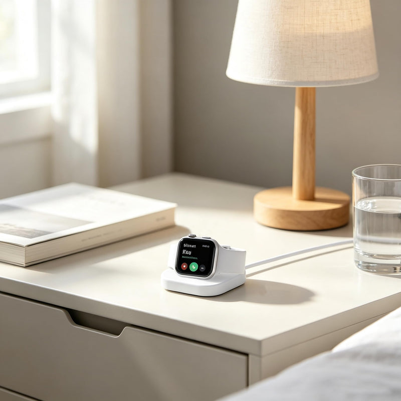 for Apple Watch Charger Charging Dock - Compatible with Apple Watch Series White 3.3FT