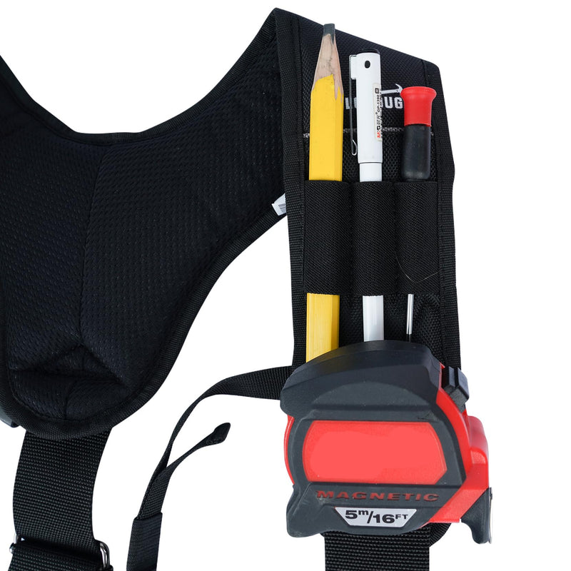 MELOTOUGH Tool Belt Suspenders Construction Bag Work Suspenders Padded Work belt Suspenders for Carpenter/Electrician/Roofing/Farmer work Suspension Rig(Y Back)
