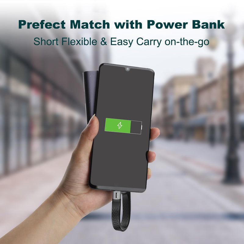 Short USB C Cable (5inch), Thunderbolt 4 USB 4 Cable with 40Gbps Data Transfer 240W PD Fast Charging 8K@60Hz, Compatible for iPhone 15 Pro Max, External SSD, Docking, eGUP Laptop 13CM C-C 40/240W 1