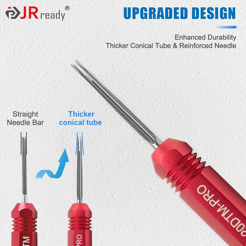 JRready ST5291 Deutsch Pin Removal Tool for Deutsch Size 12 16 20 Solid Contacts Wire Gauge 12-22 AWG,Terminal Release Tool Kit for Deutsch DT, DTM, DTP, DTHD, and HD Series Connectors