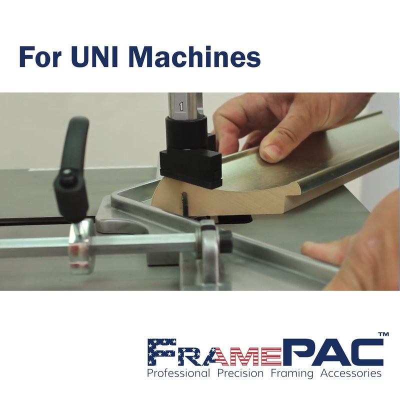 V Nails for Picture Frames Softwood Universal (UNI) 10mm (3/8 Inch) [3000 V-Nail Pack, Stacked] - (for use in Automatic V Nailer for Picture Framing, Automatic V Nailer for Picture Frames) 3/8 inch [10mm] - 3000 pack UNI - Softwood
