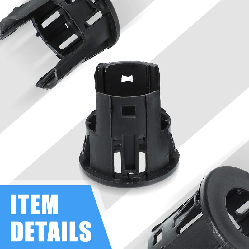 X AUTOHAUX 4PCS Parking Assist Sensor Bezels for Front or Rear Bumper for Dodge for Ram 1500 2014-2018 Backup Parking Aid Sensor Retainer Bracket for Ram 1500 Classic 19-21 Replace 5LS52TZZAA