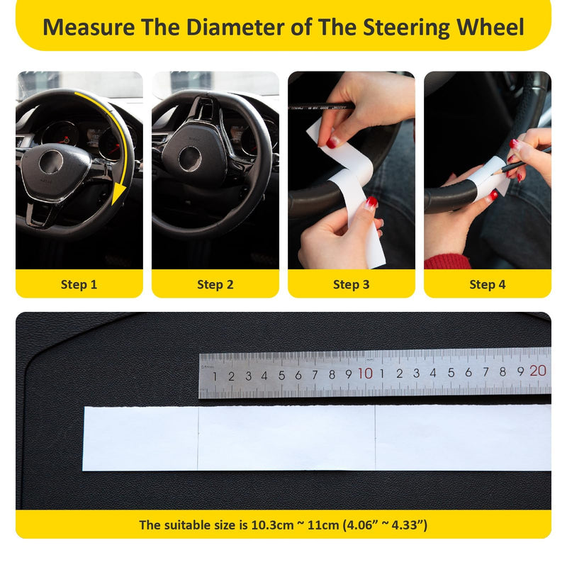 Cutequeen Car Steering Wheel Desk,Multi-Function Car Table & Computer Tray,Universal Food Tray for Most Vehicles