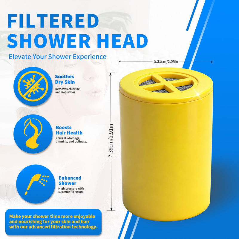 Replacement Filter for Showerheads & Water Purification Systems, Compatible with Afina (3 Pack) 3 Pack