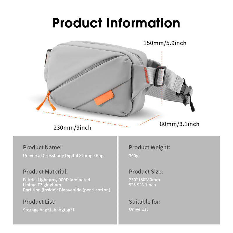 Carrying Bag for Insta360 Luna Ultra X5 Creator Bundle Case Accessories | X4 Air X3 Go ultraTravel Magnetic Quick Release Travel Case Chest Bag for DJI Osmo 6 5 Pocket 4 Pro 3 4P Mobile Gimbal