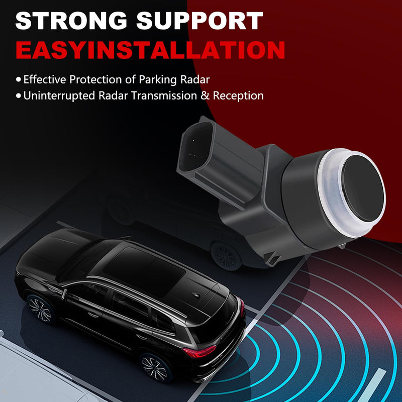  [AUSTRALIA] - 1EW63TZZAA Parking Assist Sensor Compatible with Dodge Ram 1500 2500 3500 Journey Durango,Jeep Commander Liberty Grand Cherokee,4PCS Reverse Rear Backup Bumper Parking Sensors