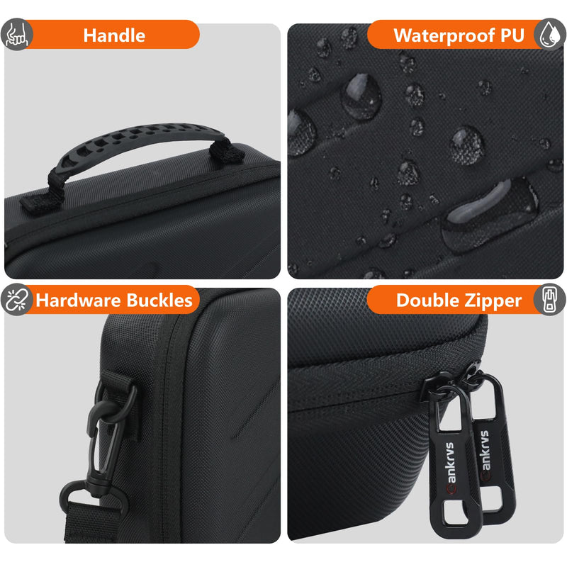 Luna Ultra Carrying Case, Shoulder Bag for Insta360 Luna Ultra Creator Bundle, Compatible with POV Head Tracker, Includes Removable Shoulder Strap