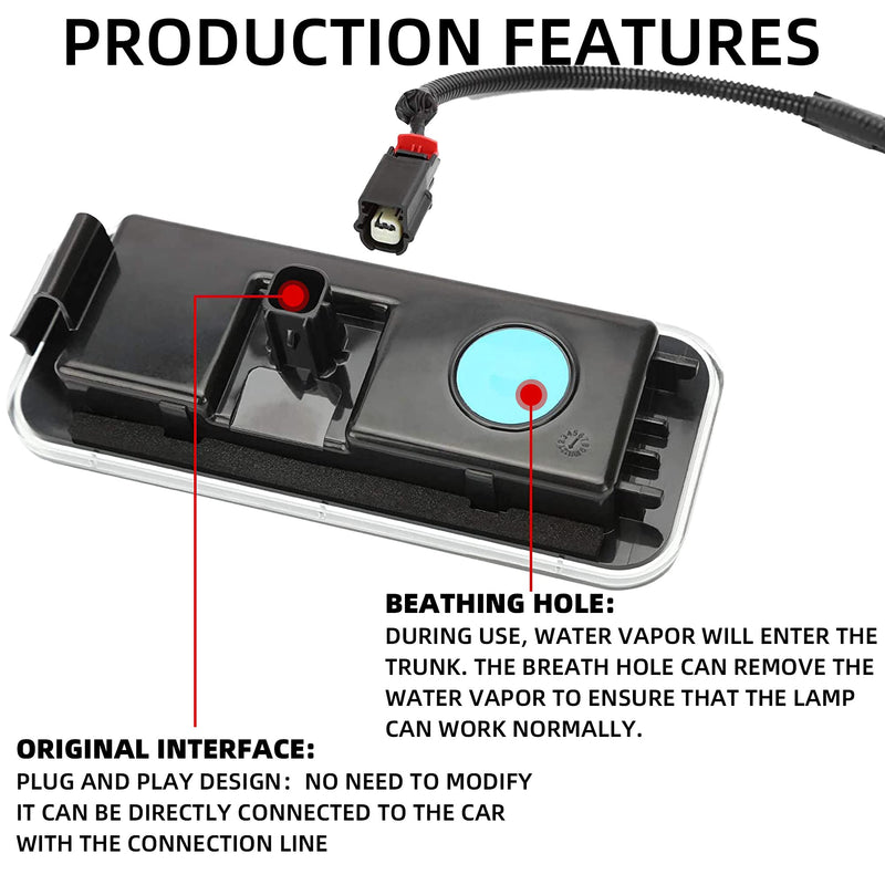  [AUSTRALIA] - Dasbecan Truck Led Bed Light Car Trunk Lighting Kit Compatible with Toyota Tacoma 2020 2021 2022 2023 2024 Replaces# PT857-35200 84267-0C020 90080-87026