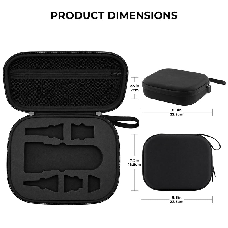 Compressed Air Duster Case, Portable Hard Storage, Case for WOLFBOX MegaFlow 100/MF100 Electric Air Duster, (Case Only)