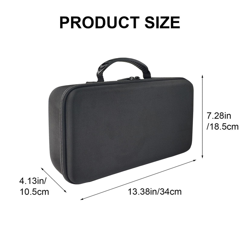 Hard Storage Case with Customizable Foam Insert - Protective EVA Case for Cameras, Gaming Consoles, Precision Instruments and Stethoscopes
