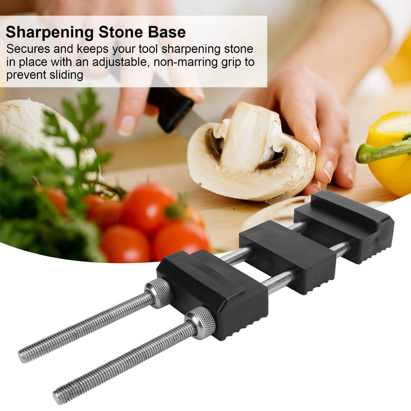 Universal Sharpening Stone Holder, Adjustable Grindstone Bench Whetstone Oilstone Base Holder Fix Bracket for
