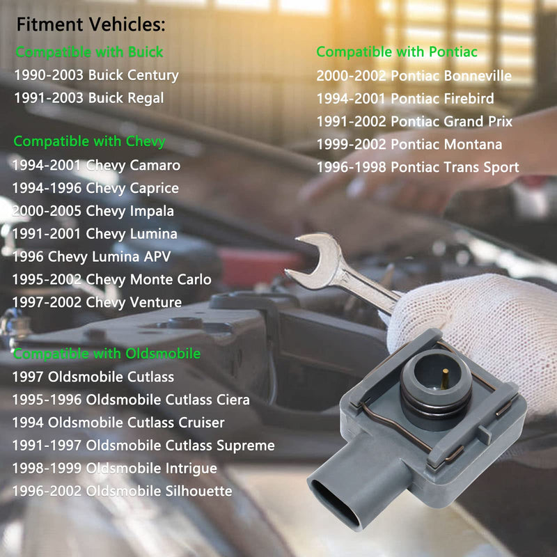  [AUSTRALIA] - Engine Coolant Level Sensor 10096163 FLS-24 Compatible with Chevrolet Impala Camaro Lumina Monte Carlo Buick Century Regal Pontiac Grand Prix Oldsmobile Cutlass FLS24 SU1302 5S1449 19299321