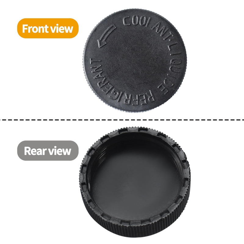 Black Engine Coolant Overflow Reservoir Tank Cap Compatible with Infiniti EX35 FX37 EX37 G35 Q70 QX50 G25 G37 2003-2017 for Nissan Murano Rogue Versa Quest Replace 21712-79900 AM-4118851190 1PCS