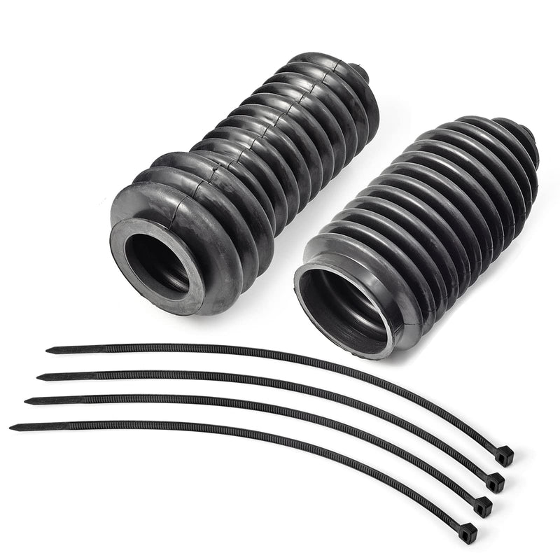 MOTO1988 Steering Rack Boots Pair Compatible with Polaris Ranger Crew XP 400 500 570 700 800 900 1000 5412012 5412013