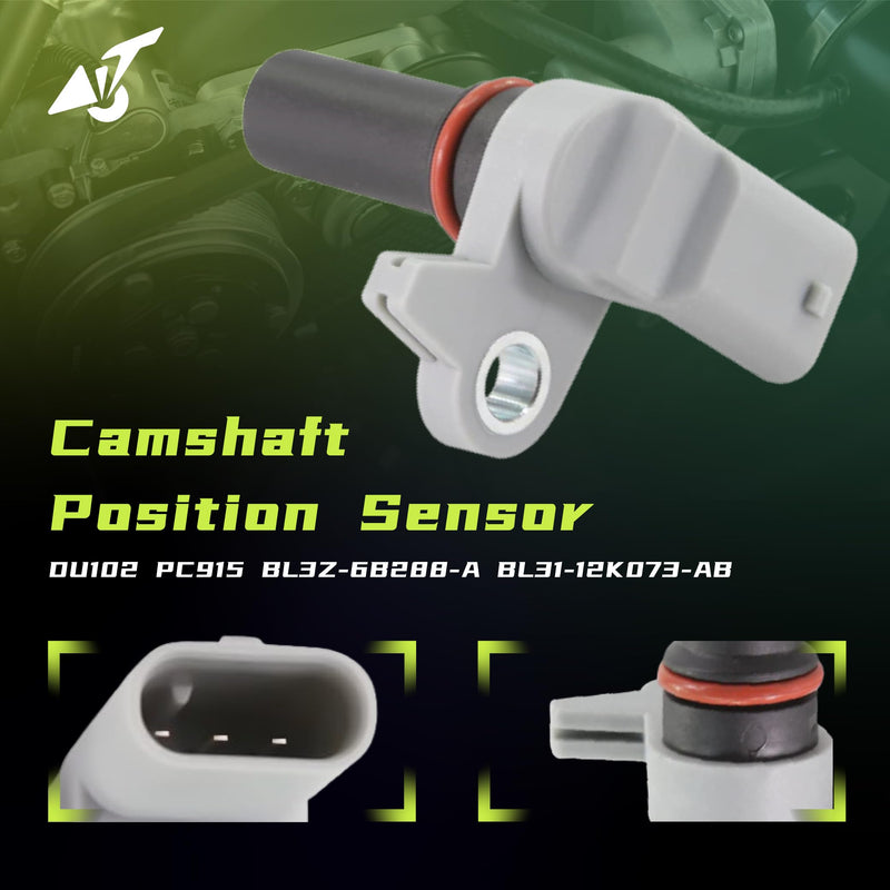 DU102 PC915 BL3Z-6B288-A BL31-12K073-AB Camshaft Position Sensor Fit for Ford Lincoln,F-150 2011-2020,Edge Transit Navigator 2015-2020,Flex Taurus MKT Explorer 2013-2019
