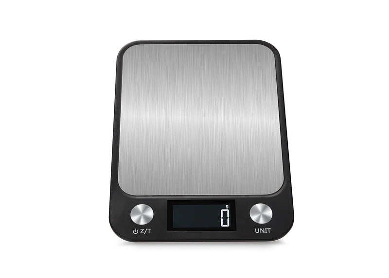 Digital Kitchen Scale, Food Scale for Bakers, Candle and Soap Making | Baking Scale for Precise Weight Measuring | Stainless Steel Large Platform Weighs up to 15kg