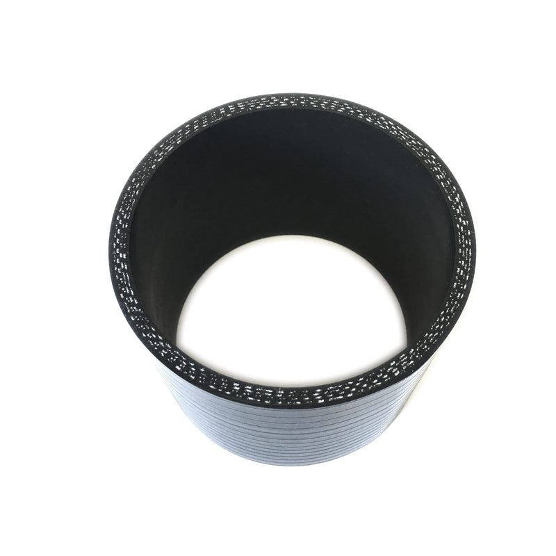 4" ID Straight Silicone Hose Coupler, High Temp 4-Ply Reinforced (Qty 1) - 131-10203-0401 - Ticon Industries 4 Inch