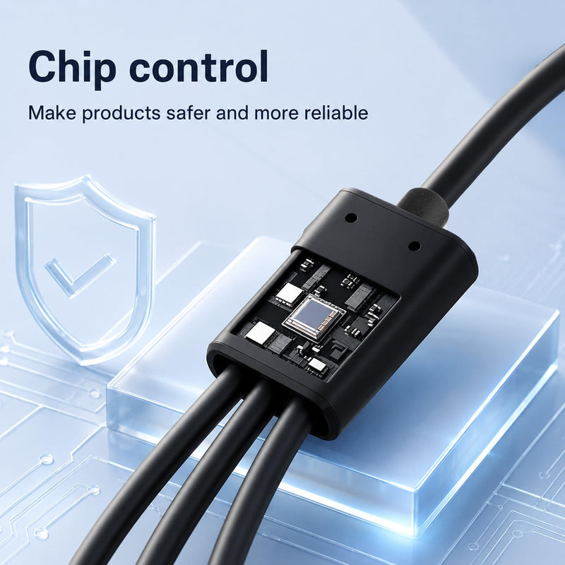 USB Splitter 1 in 3 Out, USB a Splitter Adapter 1ft Male to 3 Female Hub