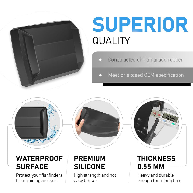 Replace Part for 780044-1 UC H7 R2 Helix 7 Unit Cover Silicone Screen Protect Helix 7 Cover Compatible with Helix7 Series Fish Finder