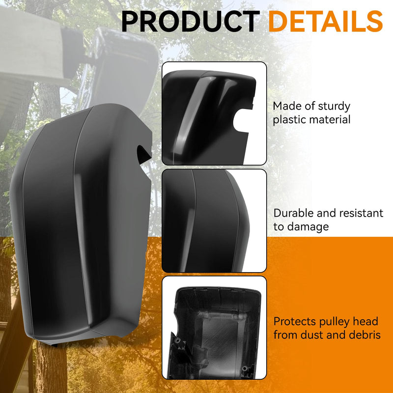 Rv Awning Cover Replacement for Solera 643923 RV Regal Awning Idler Head Front Cover, Fit for Solera Regal Power and Manual Awnings with Short/Flat/Pitched Assemblies