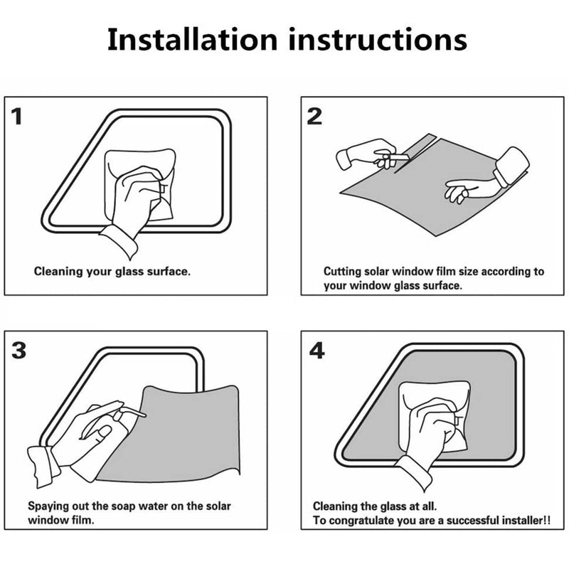 Car Window Tint Film for Auto Sun Shade Roll 20% VLT Black Universal Fit Width 20'' x Length 20 Ft Roll | Automotive Baby Protection Passenger Privacy Sunlight Heat UV Block and Scratch Resistant