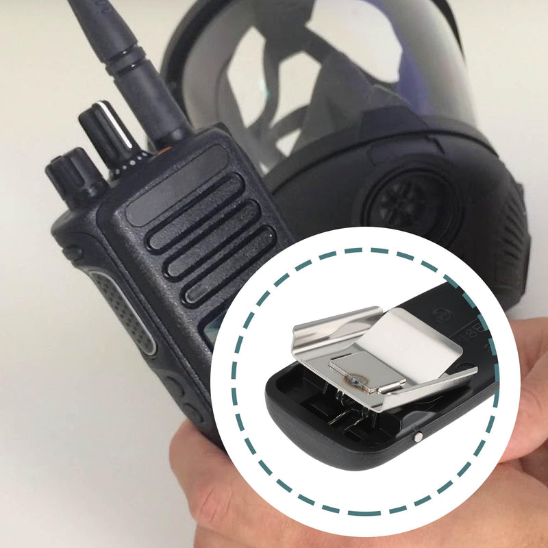 Two Way Radio Battery Belt Clip Compatible with Harris XG-75P Handheld Transceiver 1