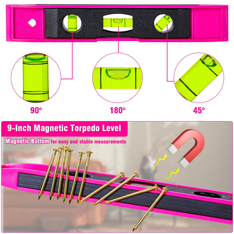 THINKLEARN Picture Hanging Kit - 327Pcs Picture Hangers with Hooks, Nails, Wires, Level & Hammer, Wall Hanging Kit for Frame, Painting, Art, Photo, Picture Hanging Hardware for Home & Office Decor