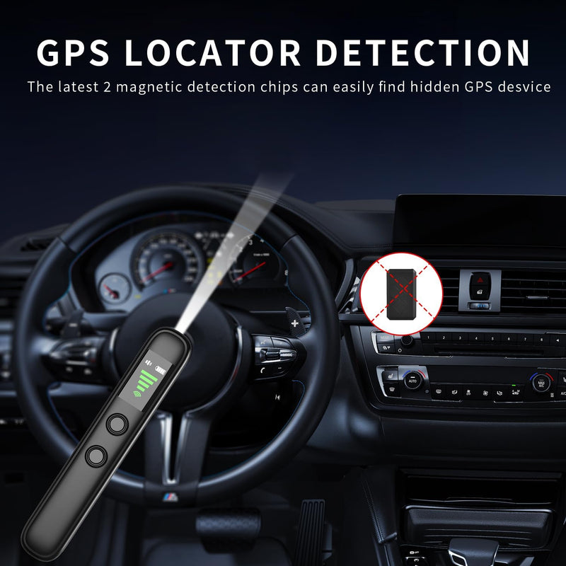Hidden Camera detectors,Device Detector,Portable,Intelligent Infrared Detector,for Hotels, Office, Home,Protect Your Privacy in All aspects black short_queen