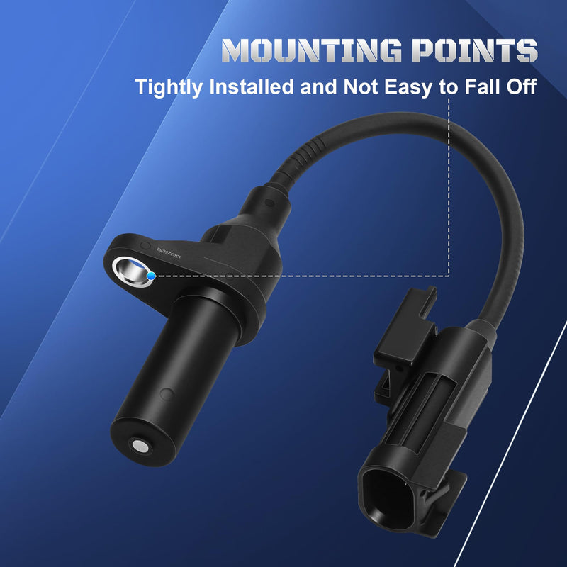 Engine Crankshaft Position Sensor 393103C600 Compatible with 2013-2018 Hyundai Santa Fe Azera & Kia Sorento Sedona 2014 2015 2016 2017 2018 2019 2020 V6 3.3L Replaces PC996, 39310-3C600
