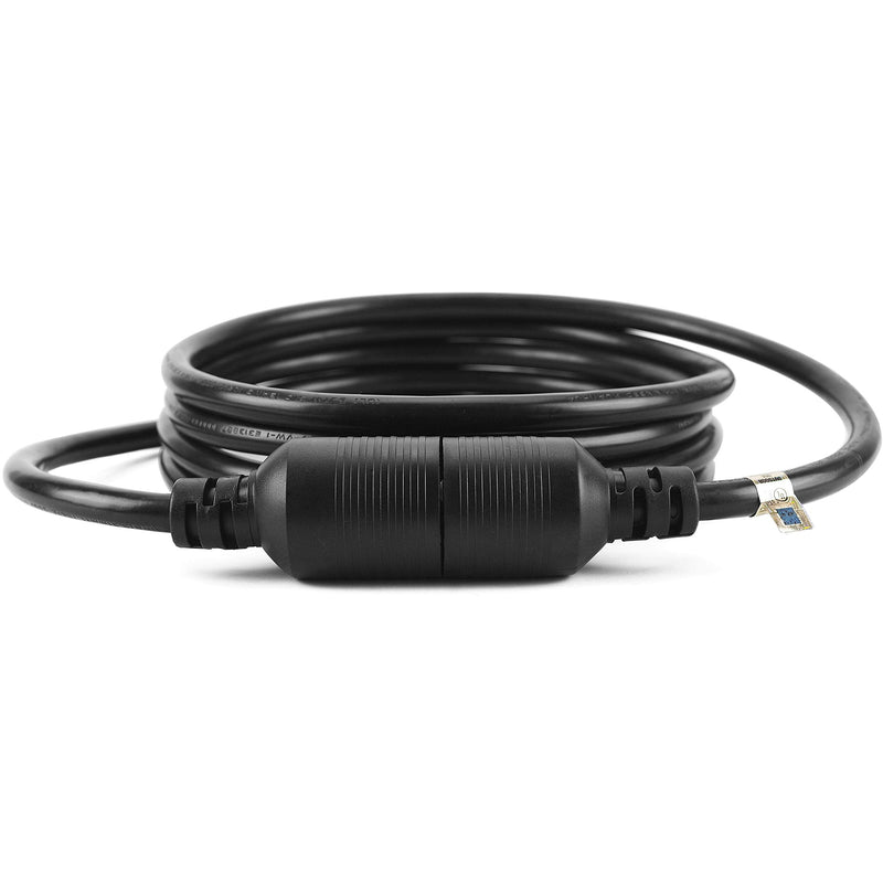 HENGYI L6-20P to L6-20R Heavy Duty Generator Locking Power Cord,Generator Extension Cord, SJTW 12GUAGE,125/250V,20A,Black,3 Prong,10FT
